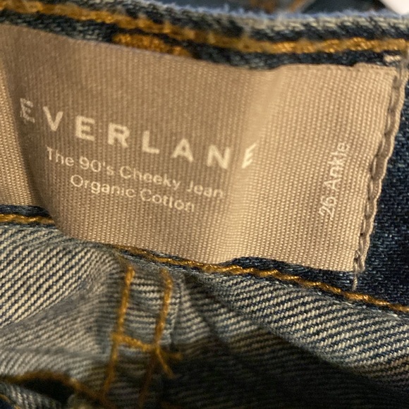 Everlane The 90’s Cheeky Jean No Stretch Ankle  in Northridge SZ 26 NEW - Picture 8 of 14